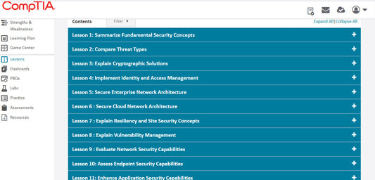 Hot Deal ! CompTIA Security+ CertMaster Learn + Labs (SY0-701) (3 Months)