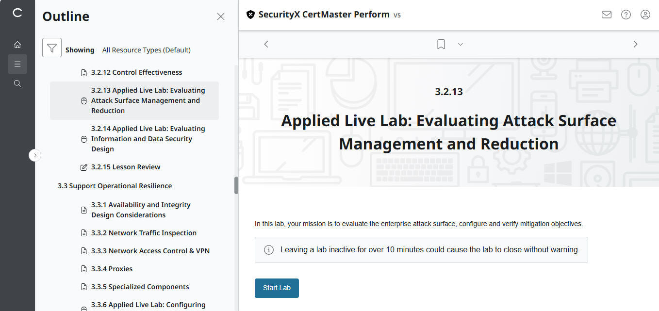 CertMaster Perform for CompTIA  SecurityX CASP+ CAS-005 - 3 Months Access
